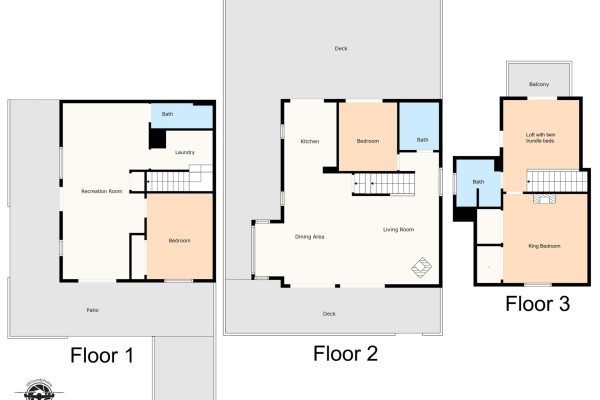 2D Floor Plan All Floors